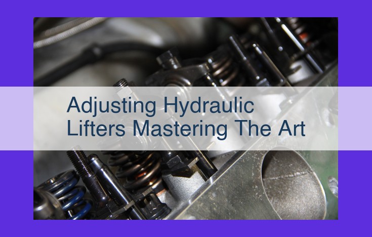 Hydraulic Lifters: Understanding Valve Lash and Adjustment Techniques for Optimal Engine Performance