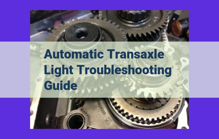 Troubleshoot Automatic Transmission Light Issues: A Comprehensive Guide to Gear Problems, Slipping, Overheating, Noises, and Leaks