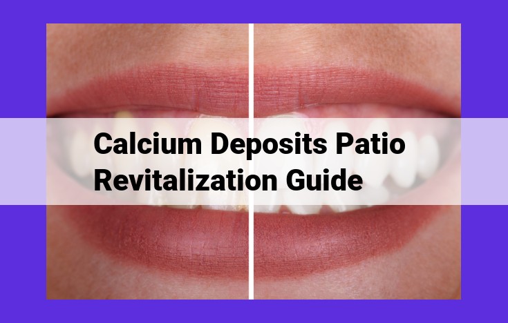 Ultimate Guide to Eliminating Calcium Deposits and Restoring Outdoor Patio Beauty