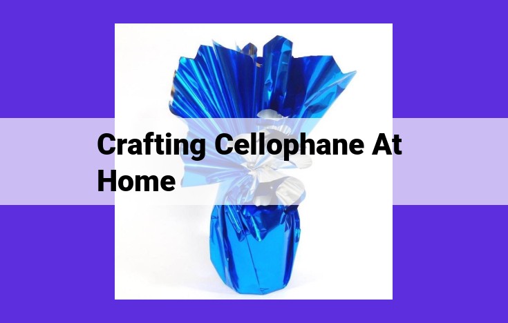 DIY Cellophane Crafting: A Comprehensive Guide to Create Versatile and Beautiful Material