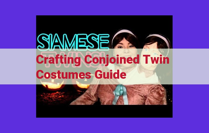 Master Conjoined Twin Costuming: A Comprehensive Guide to Anatomy, Fabrics, and Fabrication Techniques