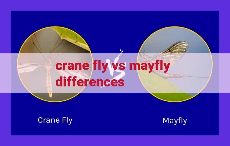 10 Key Differences Between Crane Flies and Mayflies: An Easy Guide