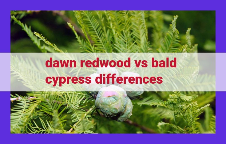 Dawn Redwood vs. Bald Cypress: Distinguishing Majestic Conifers for Landscaping and the Environment
