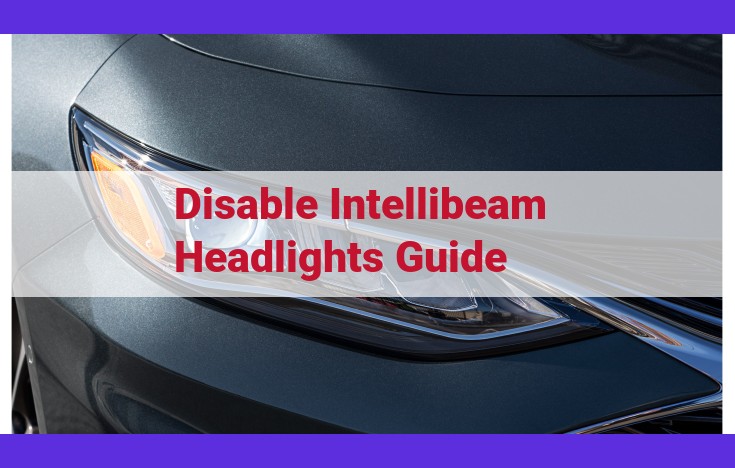 Optimize Cadillac IntelliBeam Headlights for Enhanced Visibility and Safety
