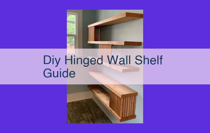 DIY Hinged Wall Shelf: Comprehensive Guide to Crafting Your Own Custom Shelf