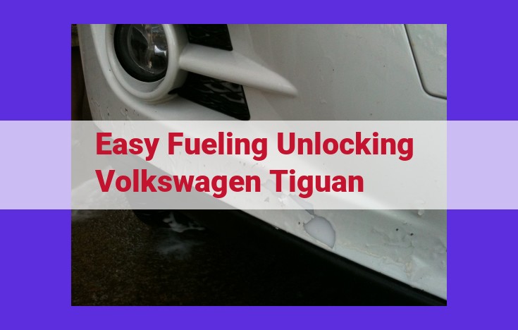 Volkswagen Tiguan: Fueling Innovation with Capless Entry, Enhanced Security, and Real-Time Fuel Monitoring