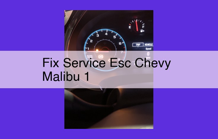 Comprehensive Guide to Electronic Stability Control (ESC) Diagnostics: Understanding Codes, Modules, and Integrated Systems