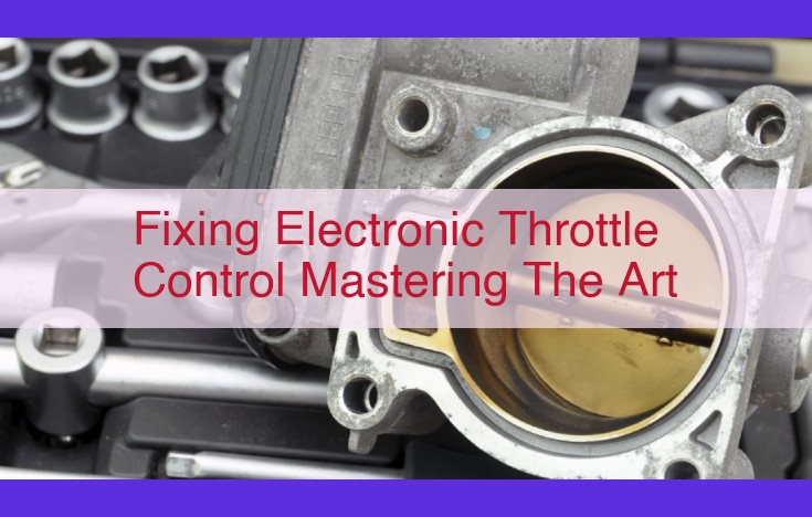 Mastering Electronic Throttle Control: Comprehensive Guide to Troubleshooting and Maintenance