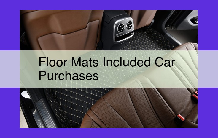 Essential Car Floor Mats: Protection, Style, and Customization