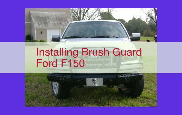 DIY Ford F150 Brush Guard Installation: Step-by-Step Guide to Protect Your Truck
