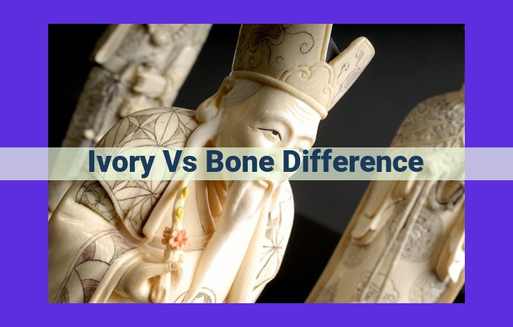 Ivory vs. Bone: Differences in Composition, Properties, and Ethical Implications