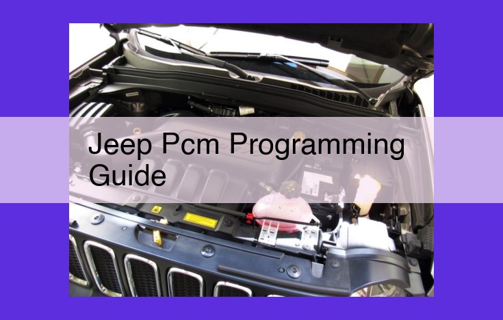 Mastering PCM Programming for Unlocking Jeep's Engine Potential: A Comprehensive Guide