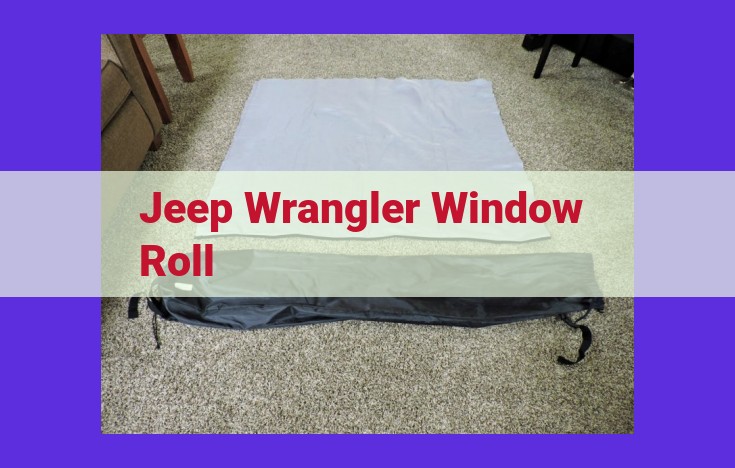 Jeep Wrangler Window Roll Options: Enhancing Security, Comfort, and Style