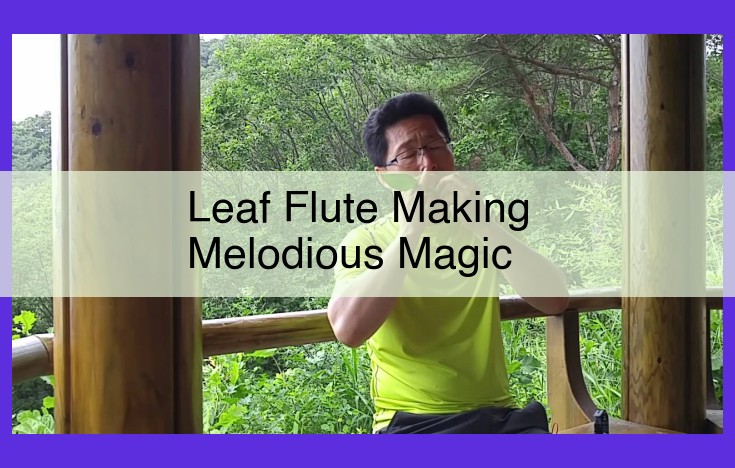 Unleash the Magic: The Leaf Flute - Nature's Symphony