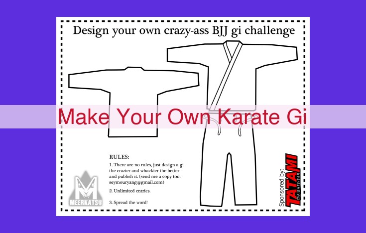 Craft Your Bespoke Karate Gi: A Comprehensive Guide to Customization
