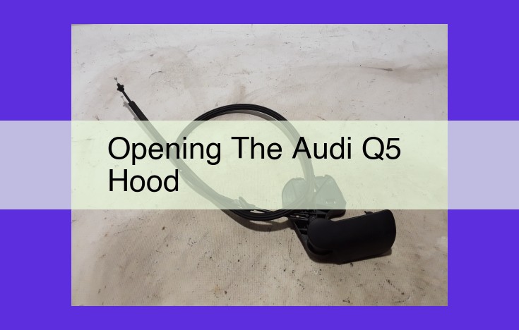 Safe and Easy Audi Q5 Hood Opening Procedure: A Step-by-Step Guide