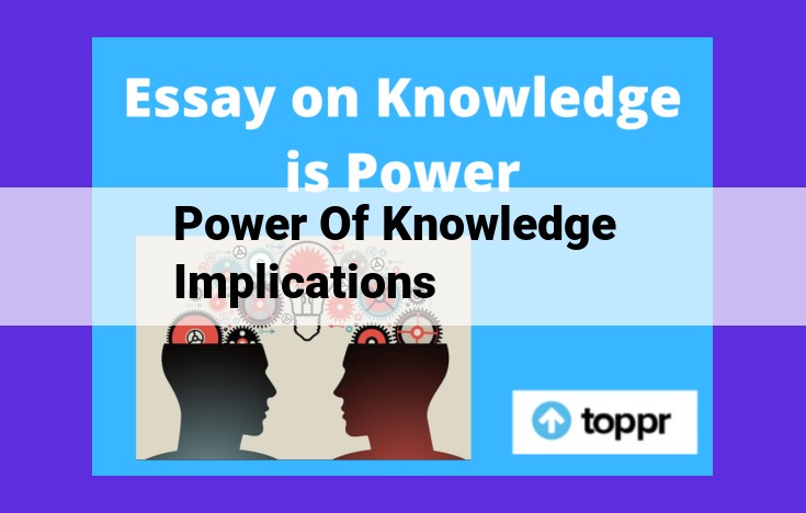 Unlocking the Transformative Power of Knowledge: Driving Success in a Rapidly Evolving World