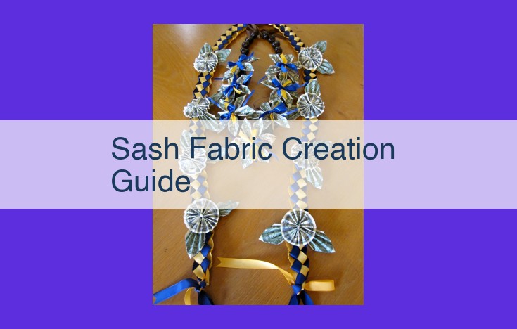 Master the Art of Sash Creation: A Comprehensive Guide to Fabric, Fit, and Finish