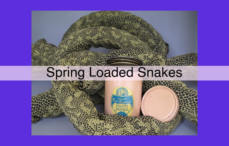 Spring-Loaded Snakes: Coiled Wonders that Mimic Nature's Grace