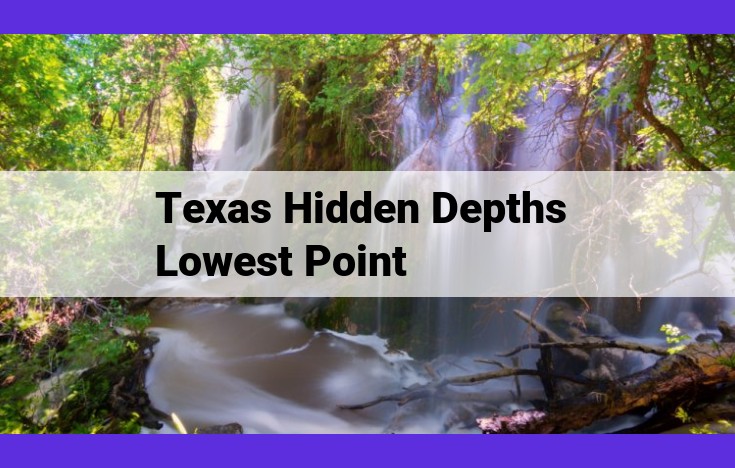 Discover Texas' Geological Marvel: Sabine Pass, the State's Lowest Point