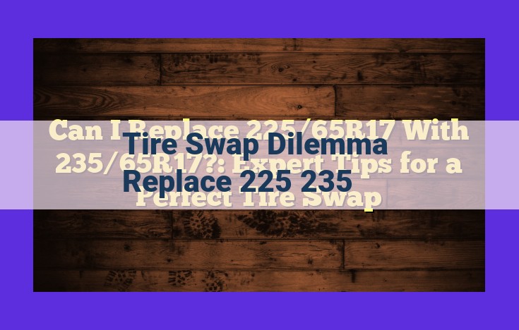 Replace Four or Two Tires: A Comprehensive Guide to Tire Size and Performance