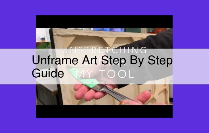 Unframe & Reframe Art: The Ultimate Guide to Refresh Your Art Collection | Step-by-Step Instructions | Tools & Safety