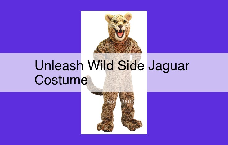 Unleash Your Primal Instincts with the Jaguar Costume: Embody Confidence and Power