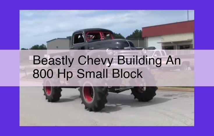 Ultimate 800 HP Small Block Chevy Build Guide: Unleashing Engine Performance