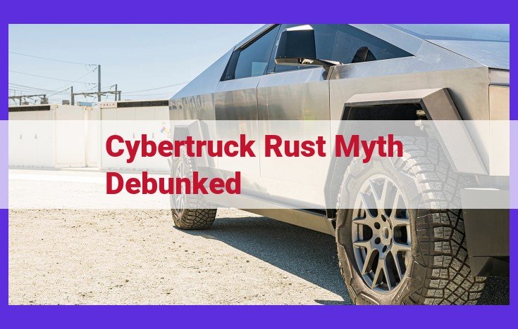 Debunking Cybertruck's Rust Myth: Scientific Evidence and Real-World Testing