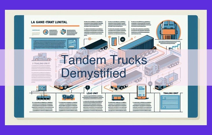 Demystifying Tandem Trucks: Unveiling the Enigma of Multi-Axle Workhorses for Industry