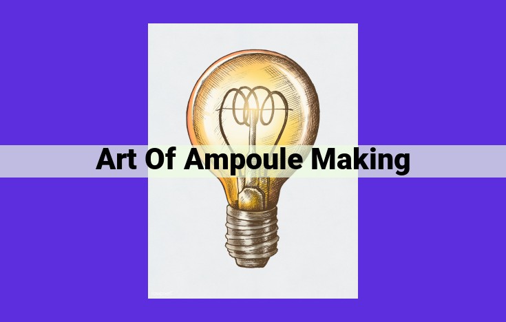Ampoule Production: Precision and Art for Critical Applications