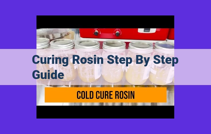 Step-by-Step Guide to Curing Rosin for Enhanced Adhesion and Reduced Dust