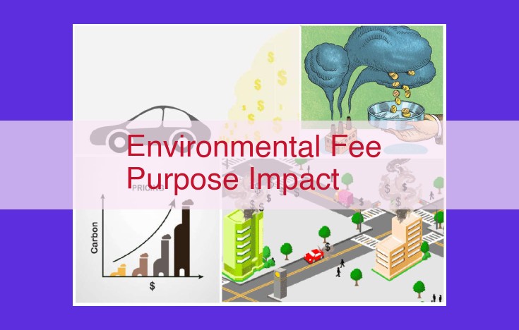 Environmental Fees: Empowering Sustainability and Driving Environmental Enhancements