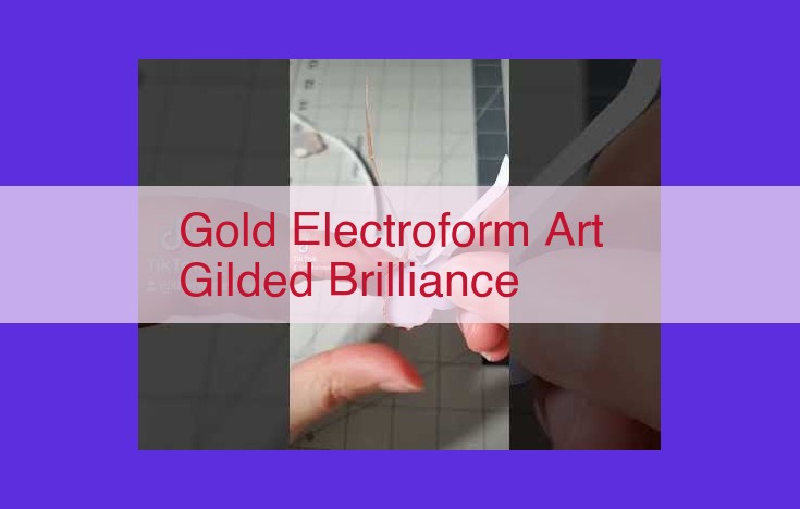 Unveiling the Enchantment of Gold Electroforming: A Comprehensive Guide to Gilded Brilliance
