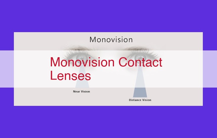 Monovision Lenses: A Comprehensive Guide to Vision Correction with Benefits and Considerations
