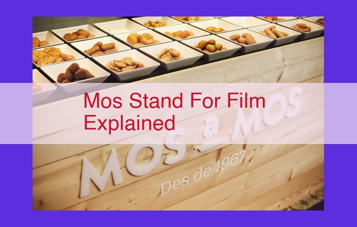 Master of Science in Film and Photography (MOS): A Comprehensive Guide