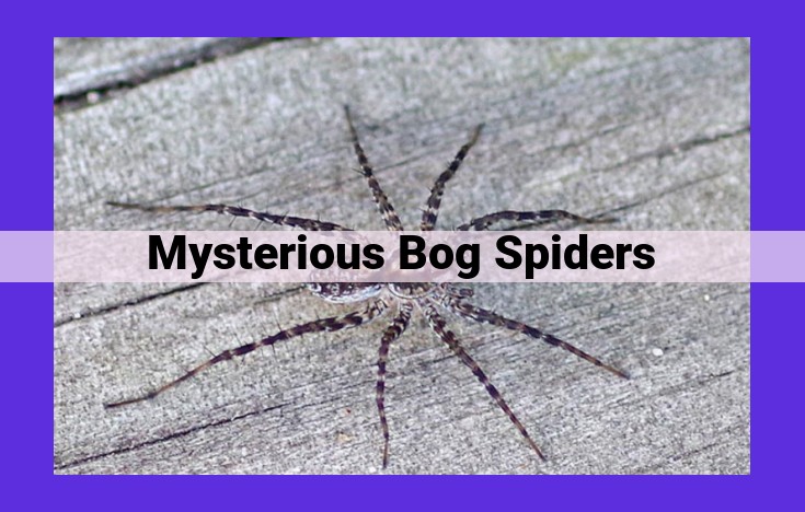 Unveiling the Enigmatic Realm of Mysterious Bog Spiders: Cryptic Behavior, Nocturnal Habits, and Ecological Impact