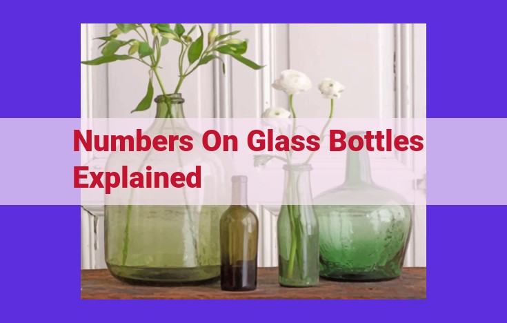 The Importance of Understanding Bottle Numbers for Collectors and Enthusiasts