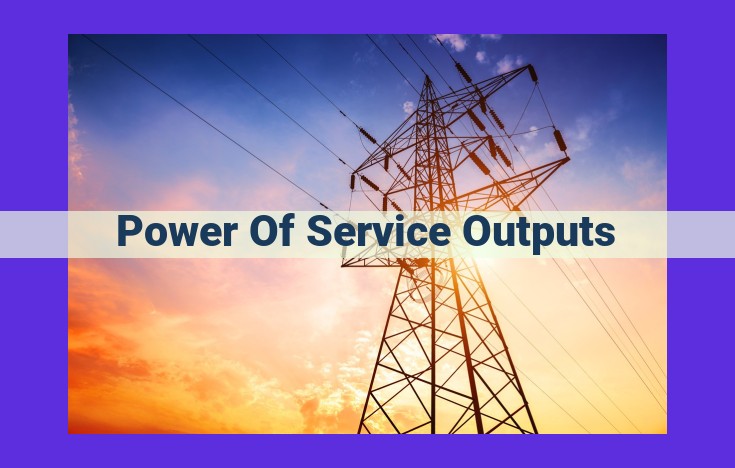 Unlocking the Power of Service Outputs: A Comprehensive Guide to Maximizing Business Success