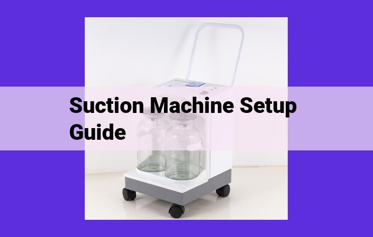 Maximize Suction Machine Setup: A Comprehensive Guide for Healthcare Professionals